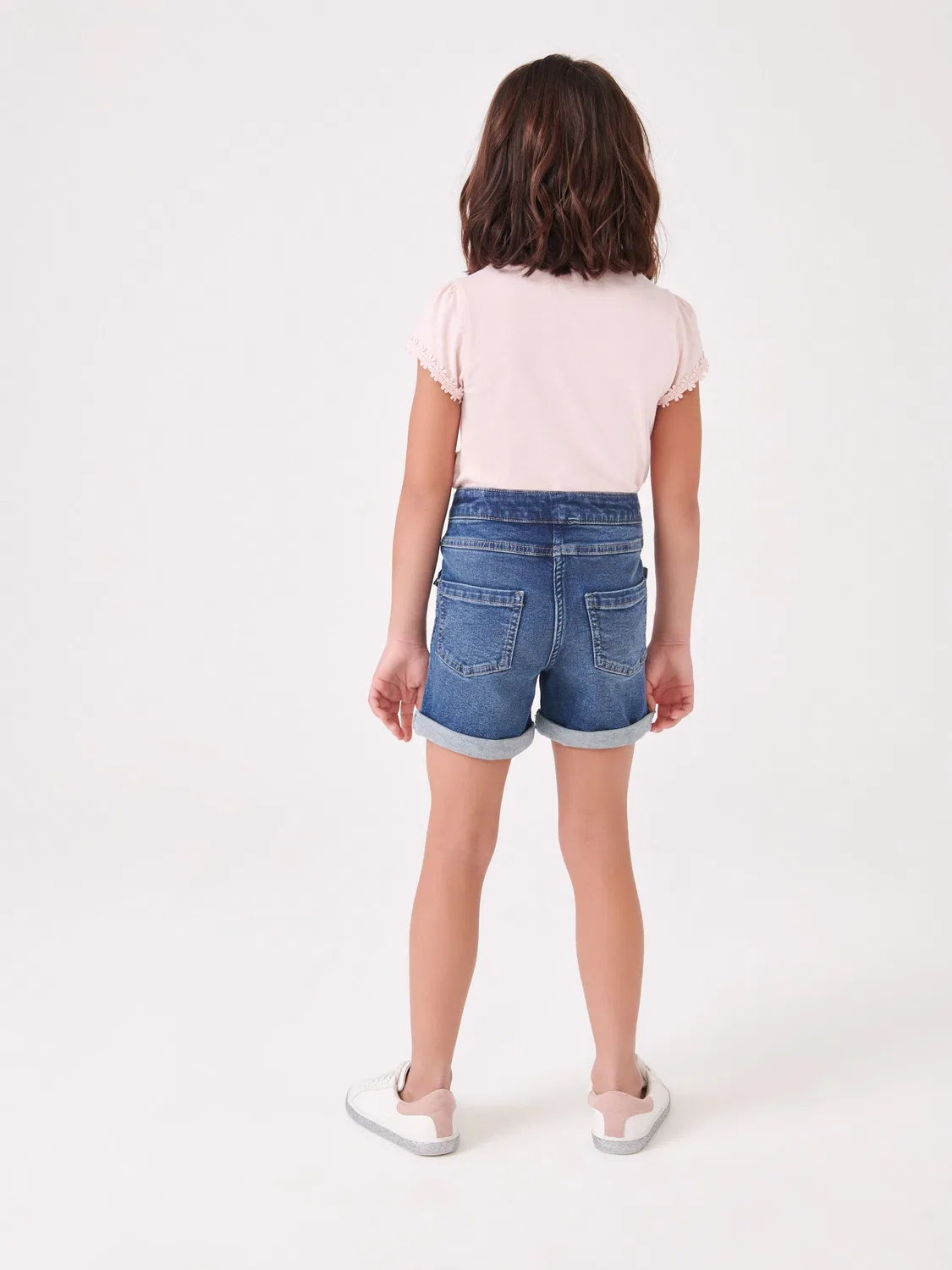Футболка с карманом и декором ромашки, Pink Daisy Pocket Next, розовый — фото 2