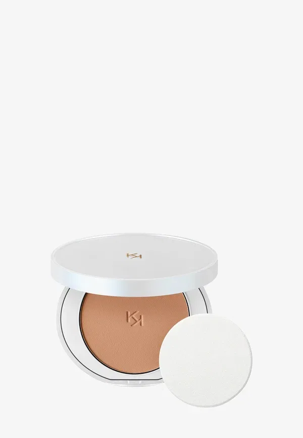 Пудра-основа Urban Shield SPF 50 - тональная основа 9 г Kiko Milano, цвет toffee crunch