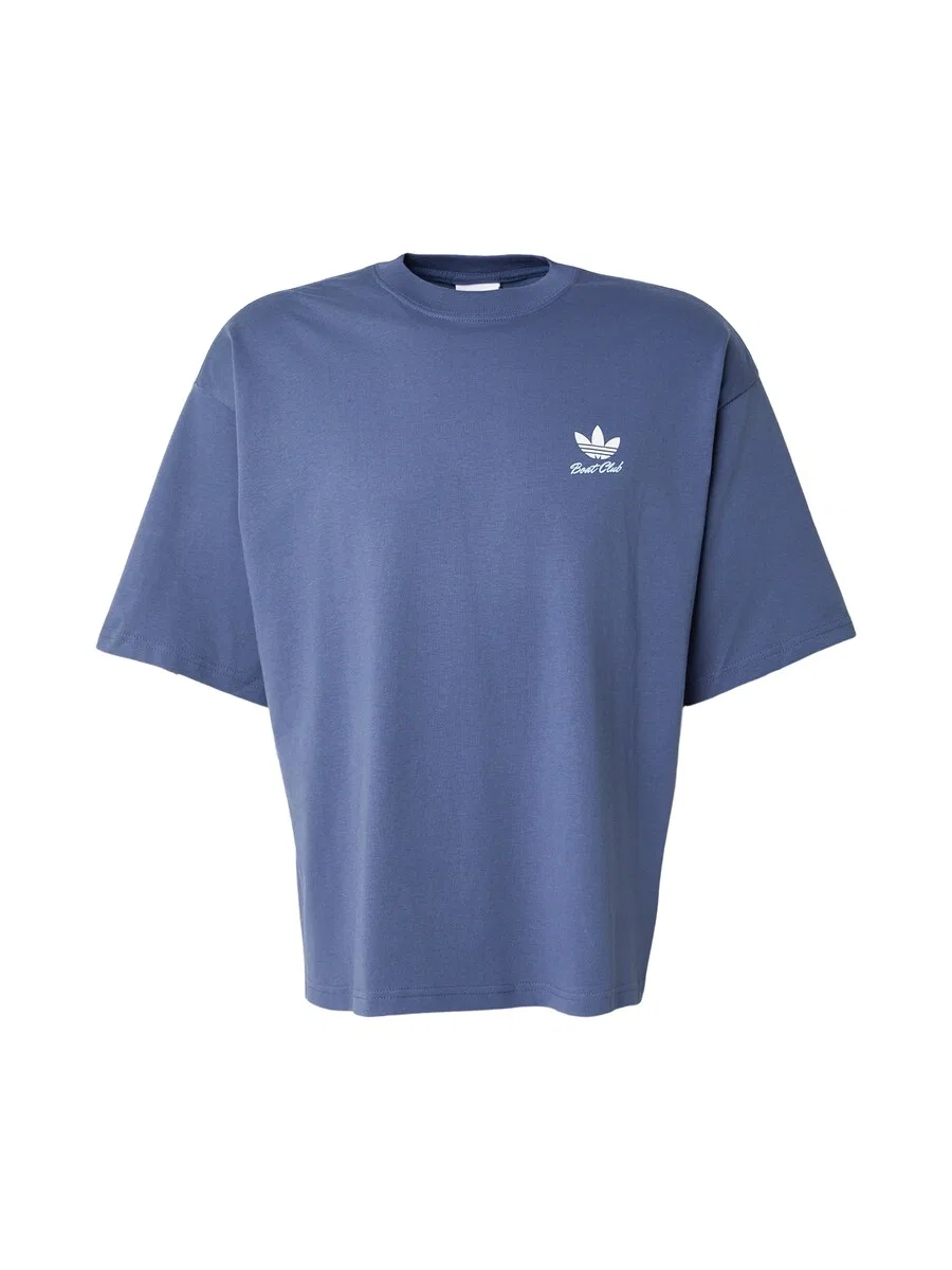 Футболка ADIDAS ORIGINALS "POSTCARD" синего цвета