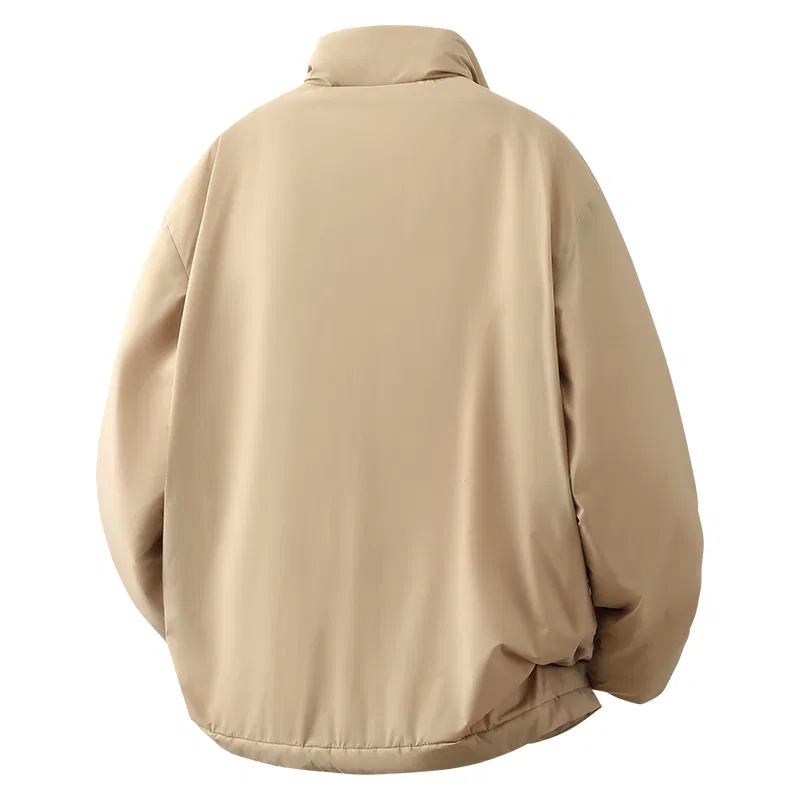 Детское пуховое пальто с логотипом MINISO, Light Gray — фото 4