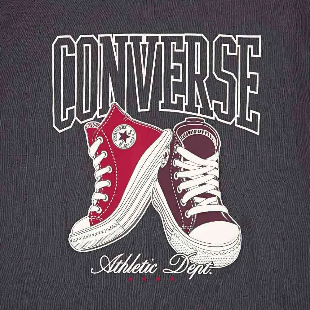 Кроссовки детские Converse Kids, серый — фото 3