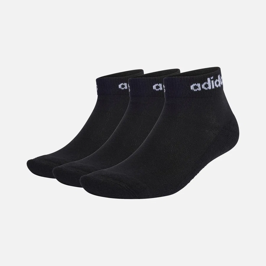 Спортивные носки для лодыжки с компрессией Think Linear Ankle Training, 3 пары, adidas, Черный