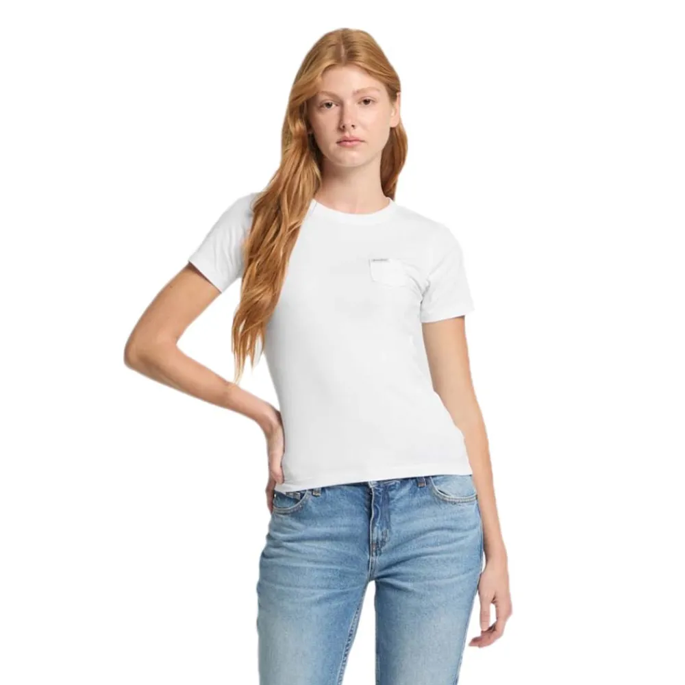 

Футболка с коротким рукавом Guess Jeans Gj Slim Pkt, белый