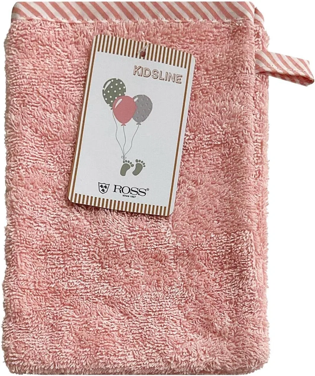 Махровая варежка для детей Ross, 15x20 см, Soft Pink