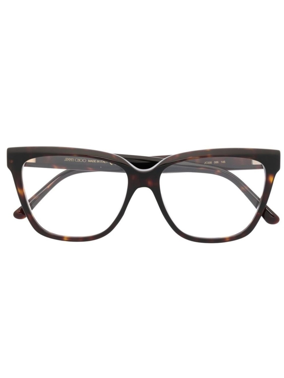 

Jimmy Choo Eyewear очки в квадратной оправе, коричневый
