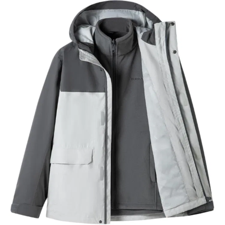 Детская ветровка непромокаемая Premium Gray/Lime TOREAD — фото 3