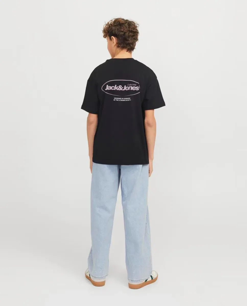 Детские джинсы для мальчиков baggy fit Jack & Jones, Azul Índigo — фото 3