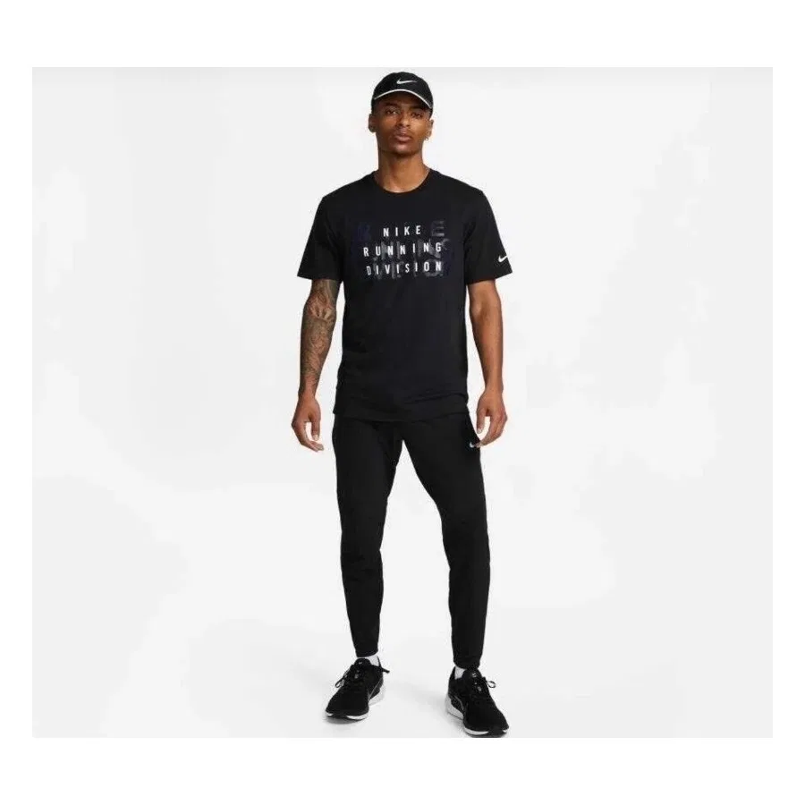 Спортивные штаны Nike Dri-FIT Rundvn Phenom, Черный — фото 3