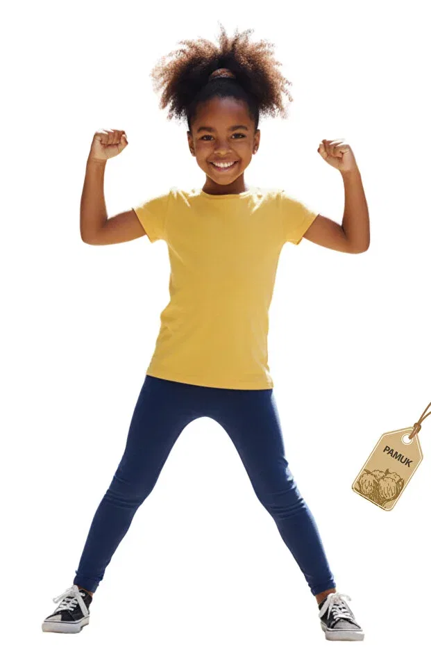 Детские леггинсы для девочек хлопковые Basics Twoo Kids, Navy Blue