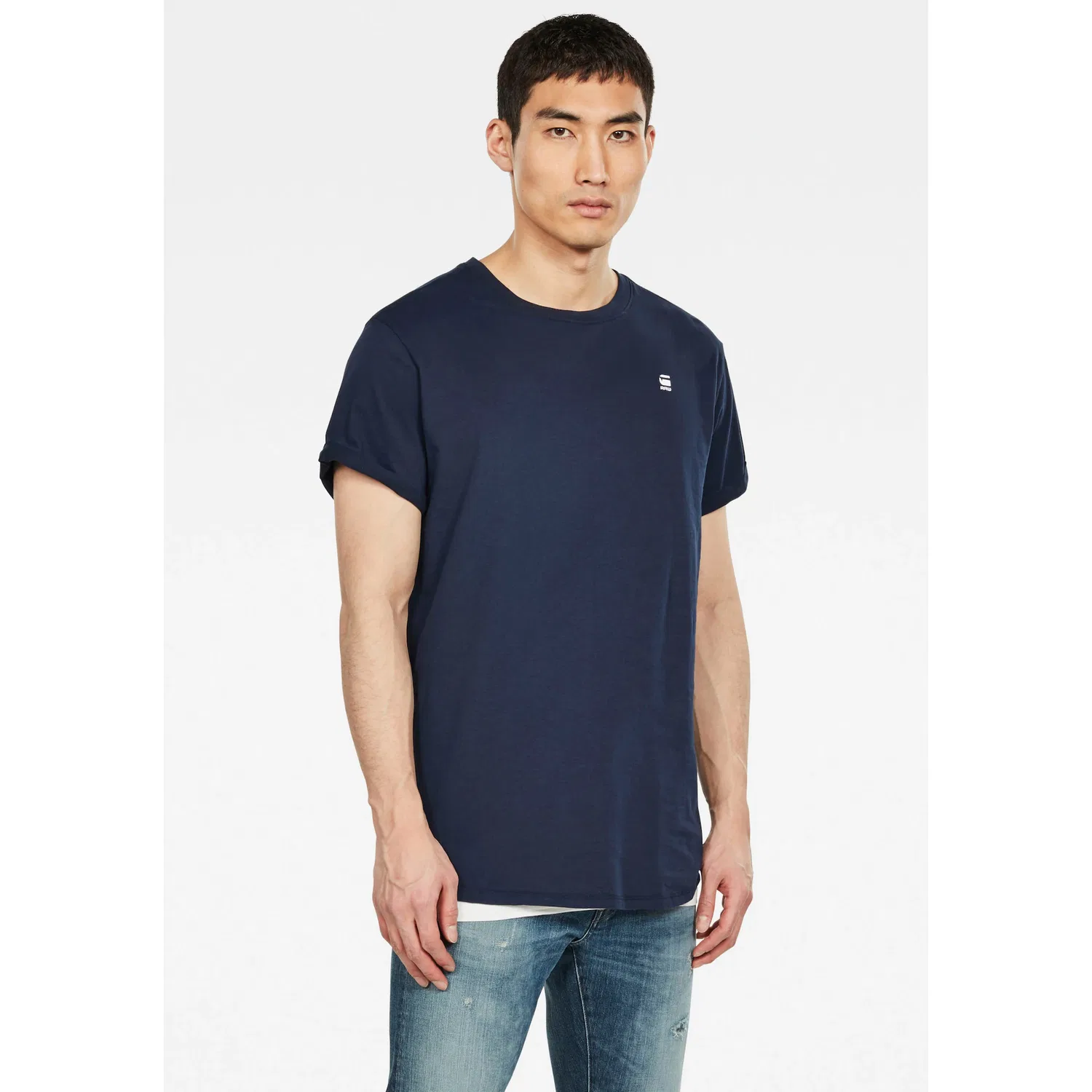 Детская футболка с логотипом Lash G-STAR, Navy Melange