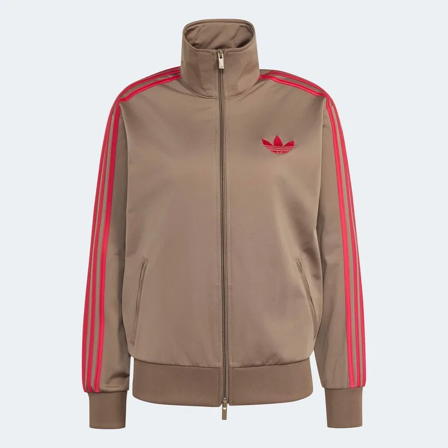 Худи на молнии ADIDAS ORIGINALS 'Firebird', парчовый — фото 2