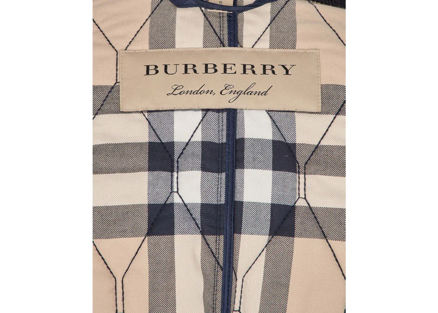 Мужская куртка стеганая Burberry, Navy — фото 3