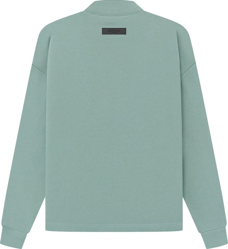 Толстовка Fear of God Essentials Relaxed Crewneck 'Sycamore', зеленый — фото 3