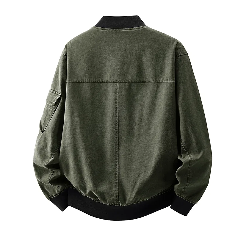 Детская куртка-бейсболка с воротником, модель Workwear, JEEP SPIRIT, Khaki — фото 4