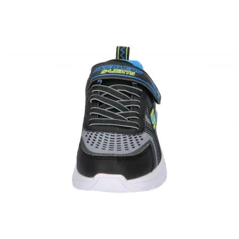 Детские кроссовки для мальчиков с подсветкой S Lights: Tri-Namics Skechers, Schwarz Gelb — фото 3