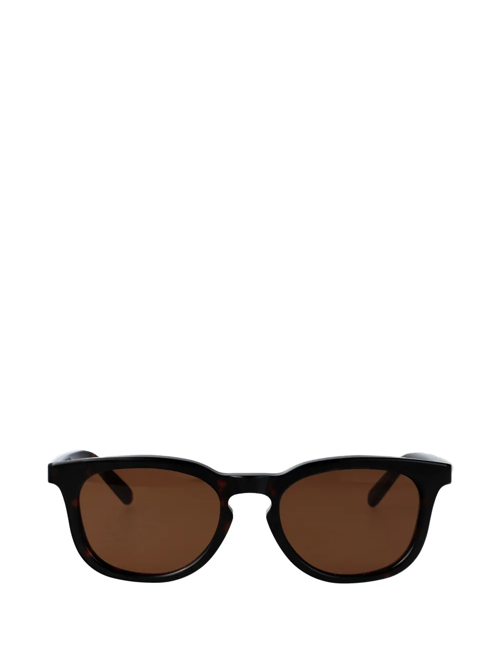 

Солнцезащитные очки с квадратной оправой Lunettes 3 Mm6 Maison Margiela, черный