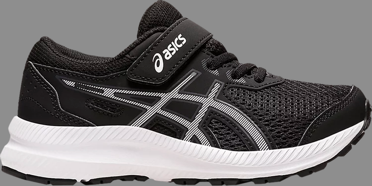 Кроссовки contend 8 ps 'black white' Asics, черный - фото