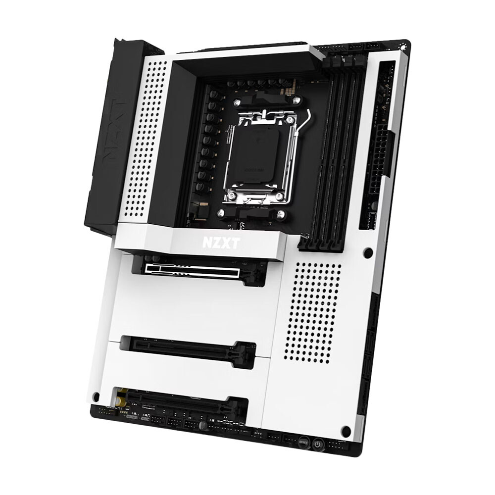

Материнская плата NZXT N7 B650E, AM5, DDR5, Wi-Fi, белый