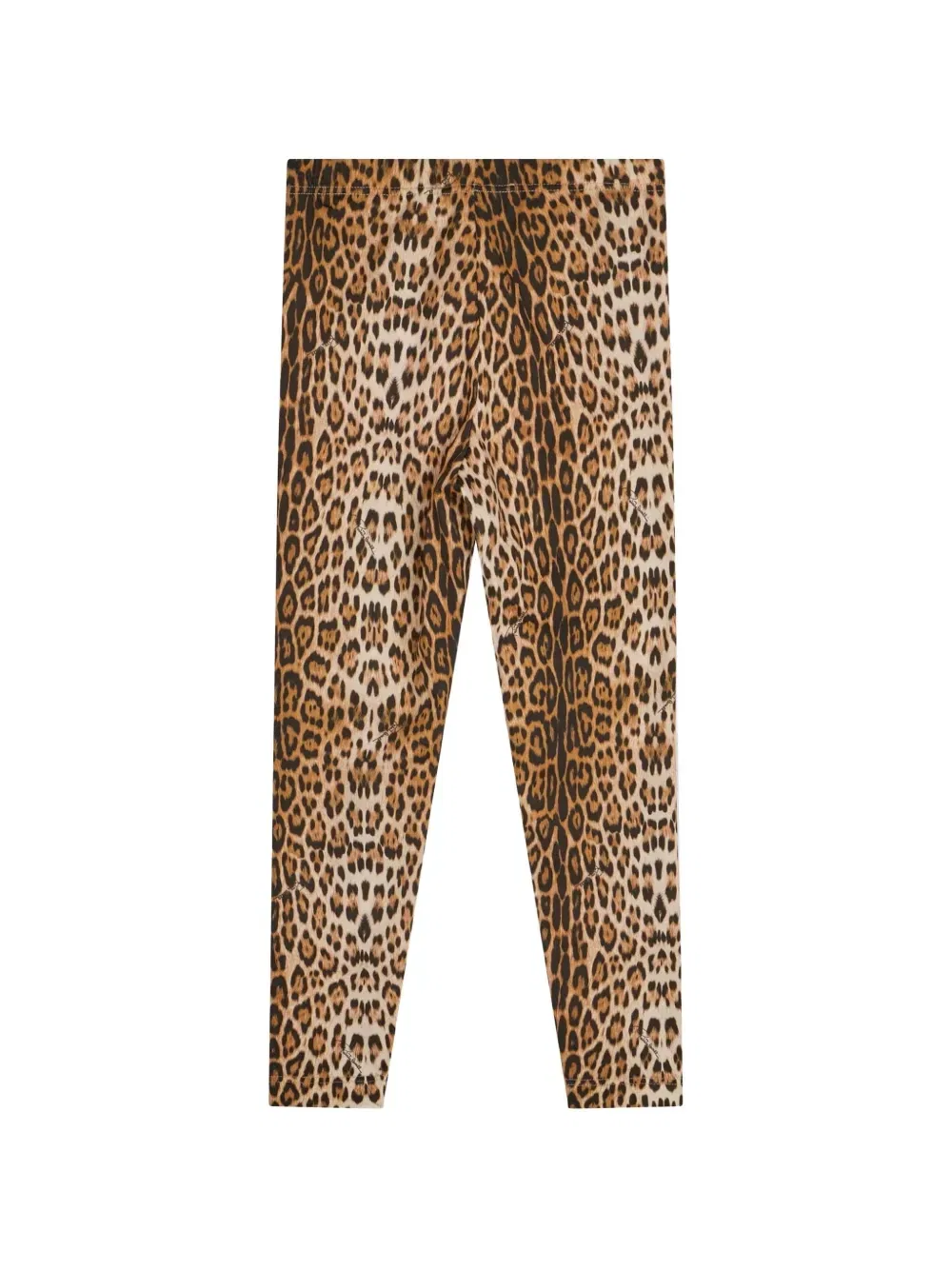 Легинсы с леопардовым принтом Roberto Cavalli Junior, коричневый — фото 2