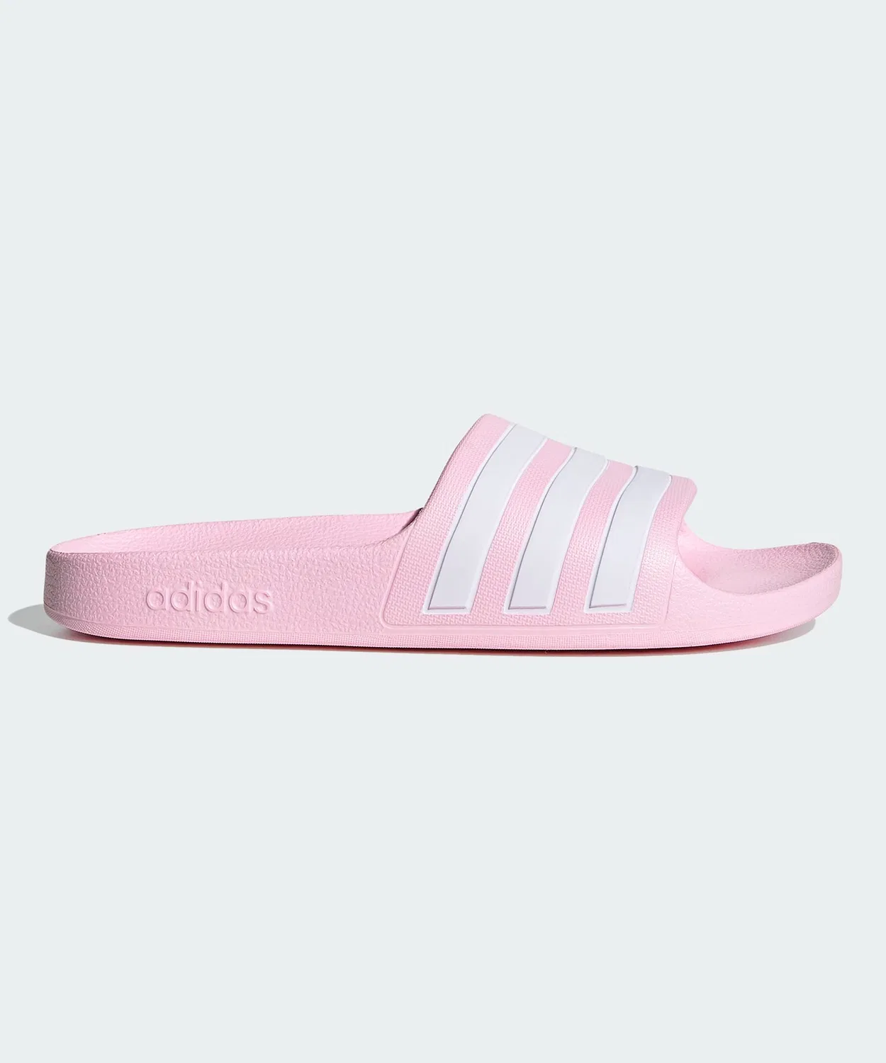 Детские сандалии с тремя полосками ADILETTE AQUA K Adidas, Pink — фото 2