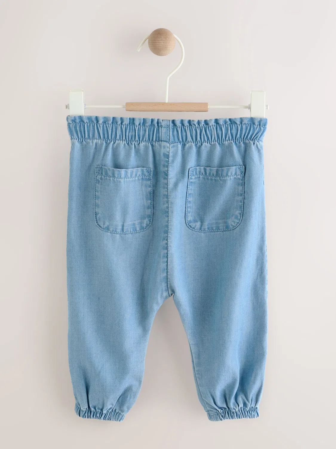 Брюки джинсовые из тенселя, Baby Next, Blue Denim — фото 2