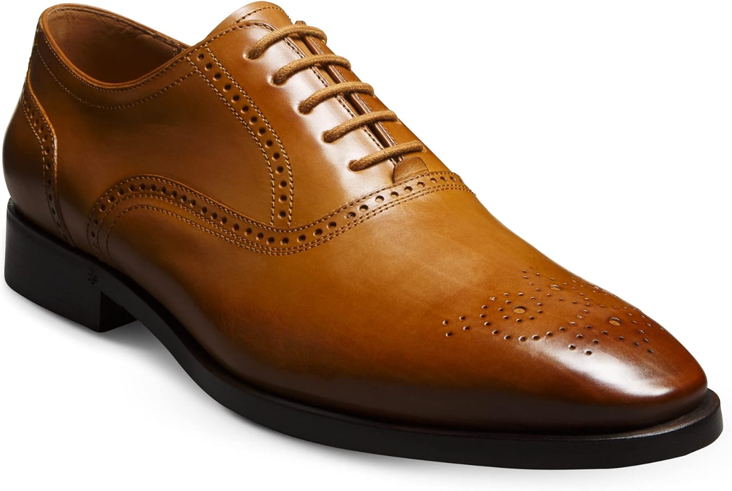 

Мужские оксфорды с крыльями и брогированием Allen Edmonds Siena на шнуровке, коричневый