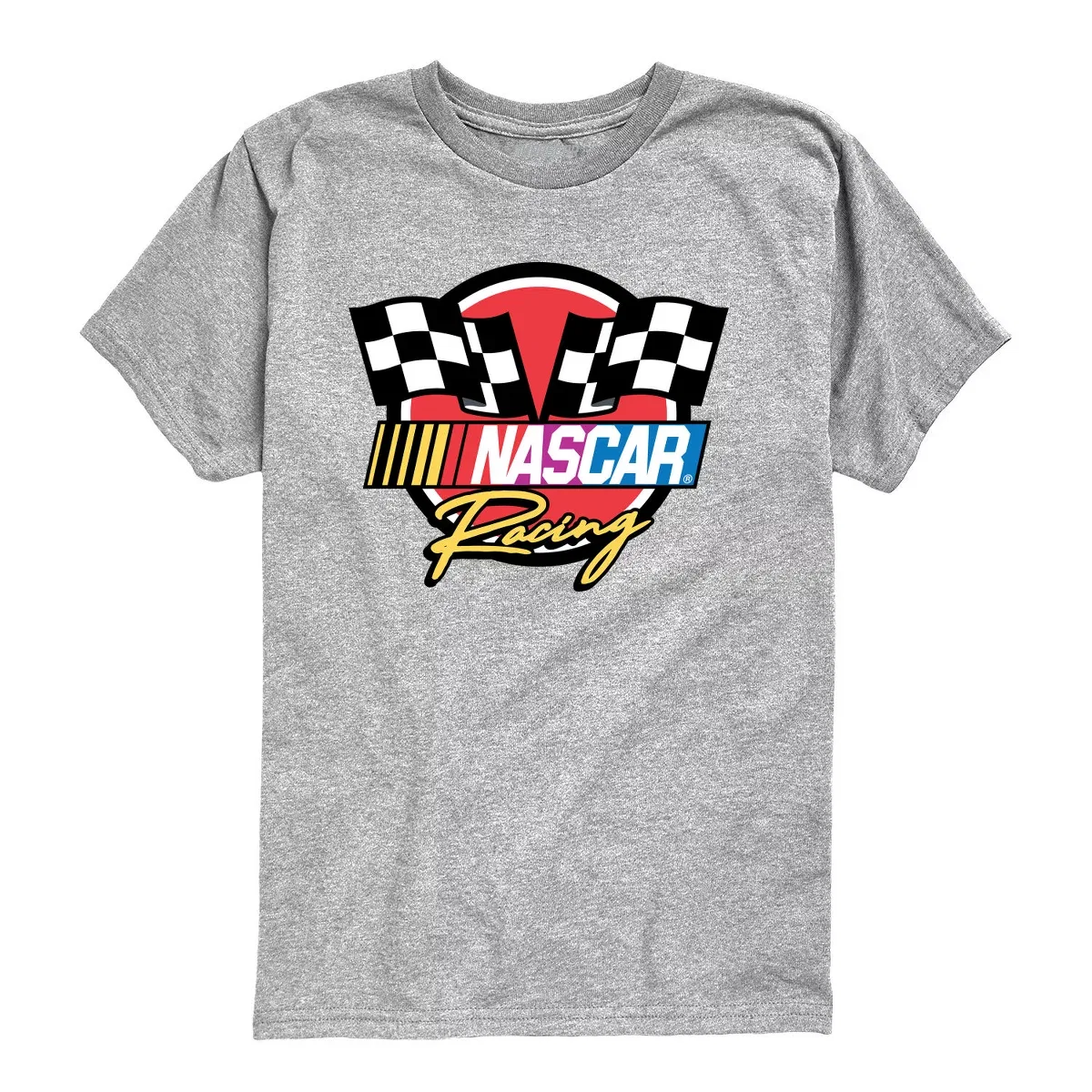 Детская футболка с принтом Racing Logo NASCAR, Athletic Heather