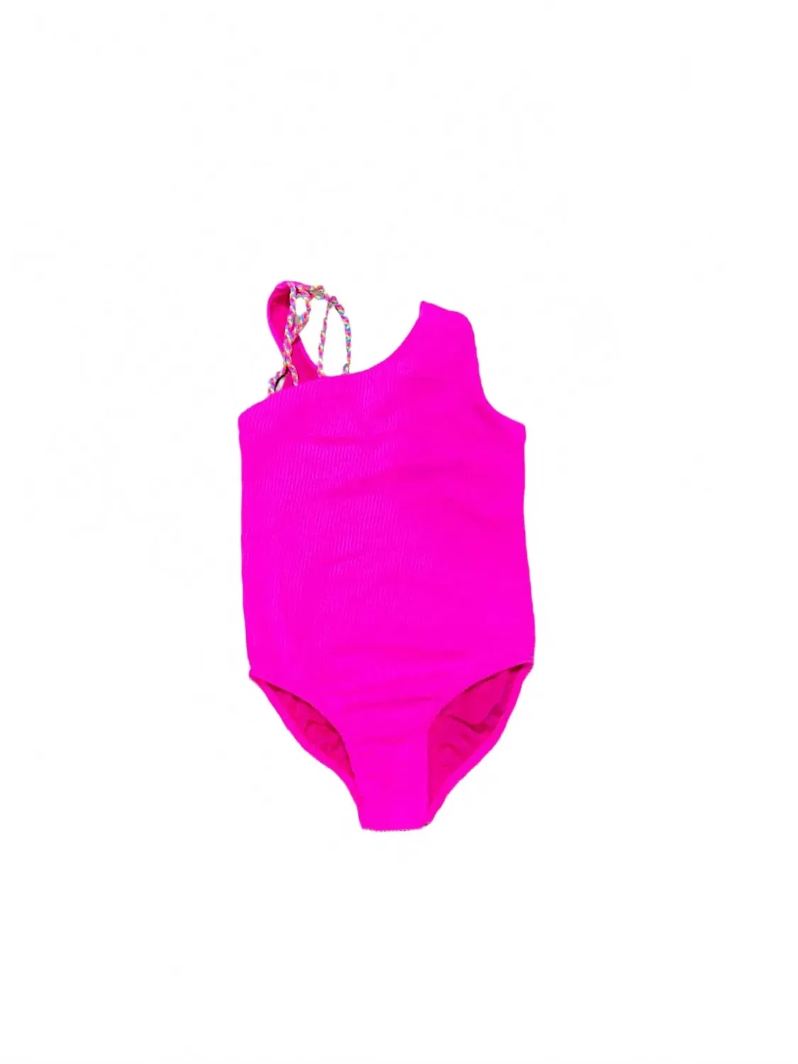 Детский купальник слитный с фактурной тканью Olivia One-Piece Pebble Haute Peixoto, розовый