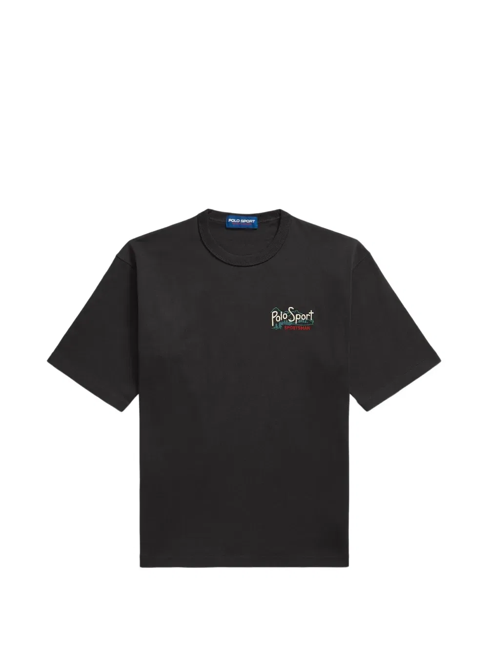 Футболка Polo Sport свободного кроя Polo Ralph Lauren, черный