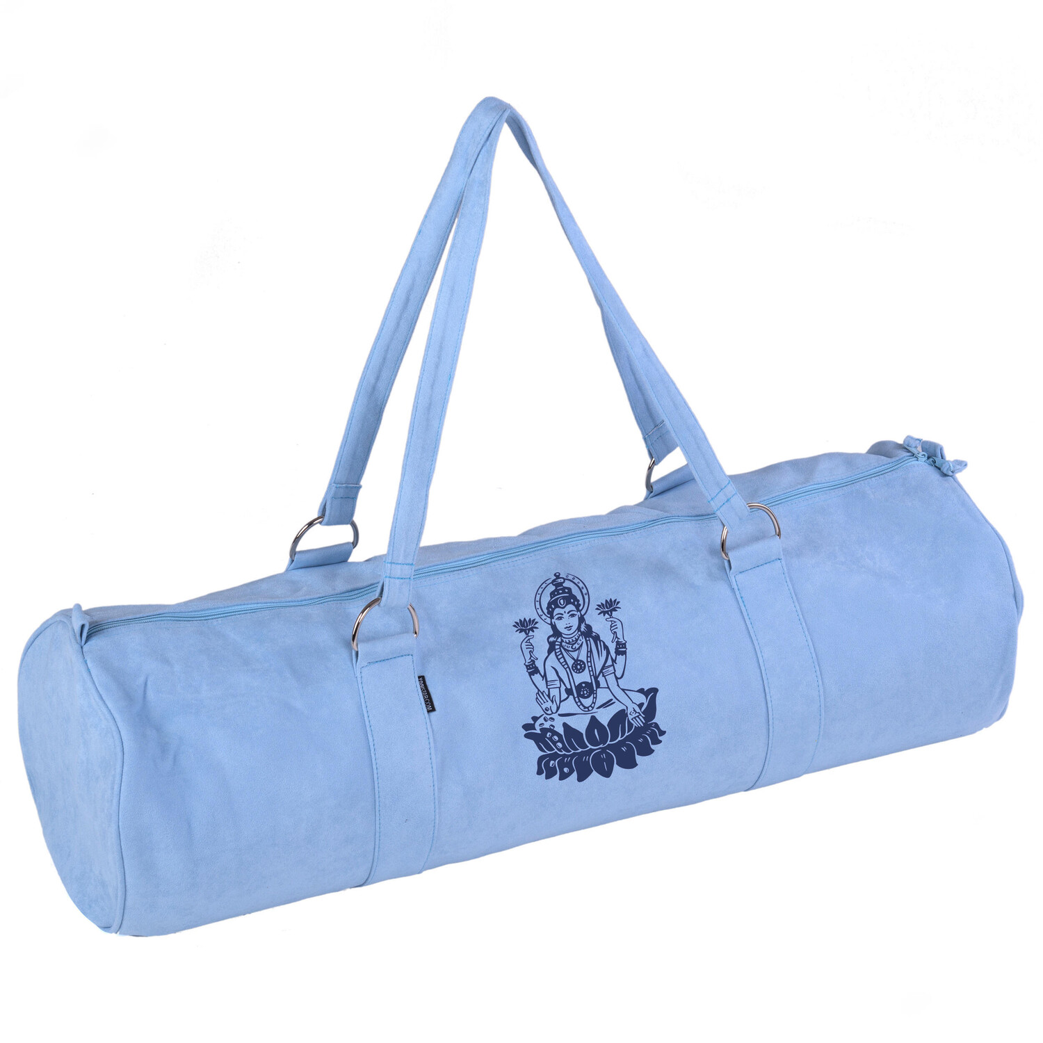 

Сумка для йоги YOGISTAR Style zip Art Collection велюр 80см, синий