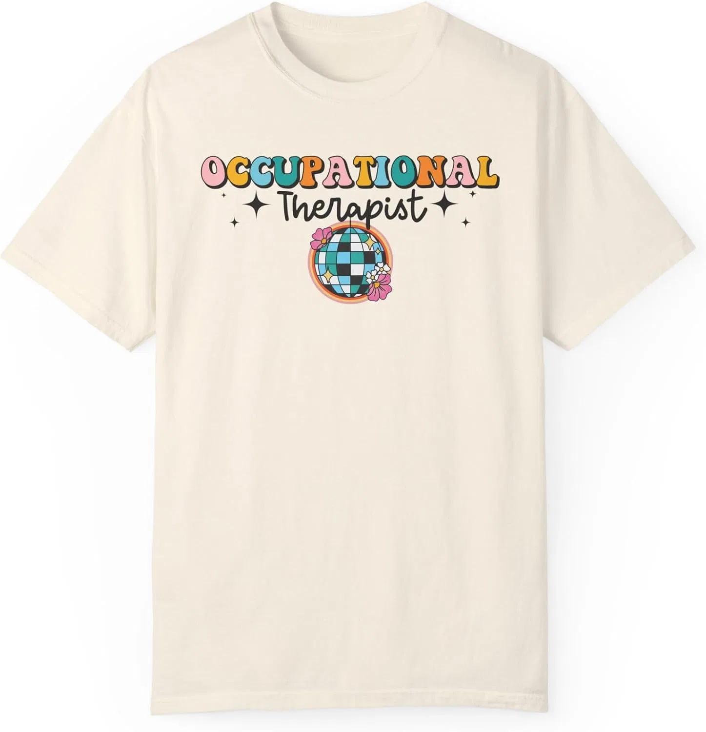Женская футболка оверсайз Comfort Colors, Ivory