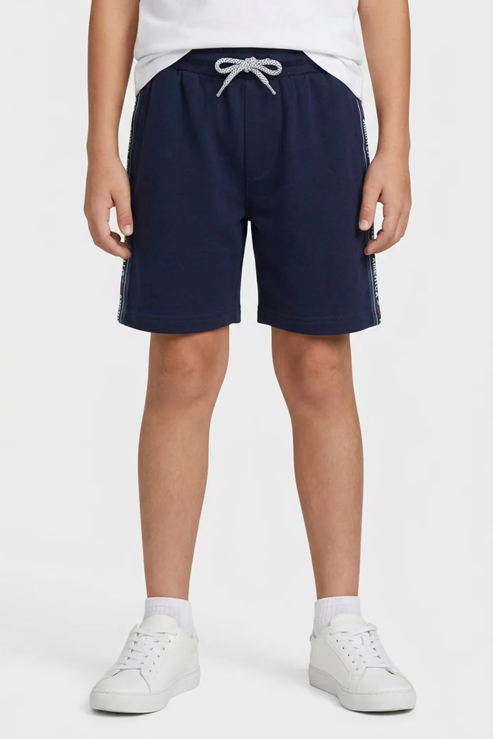 Шорты с принтом Perry Ellis, синий