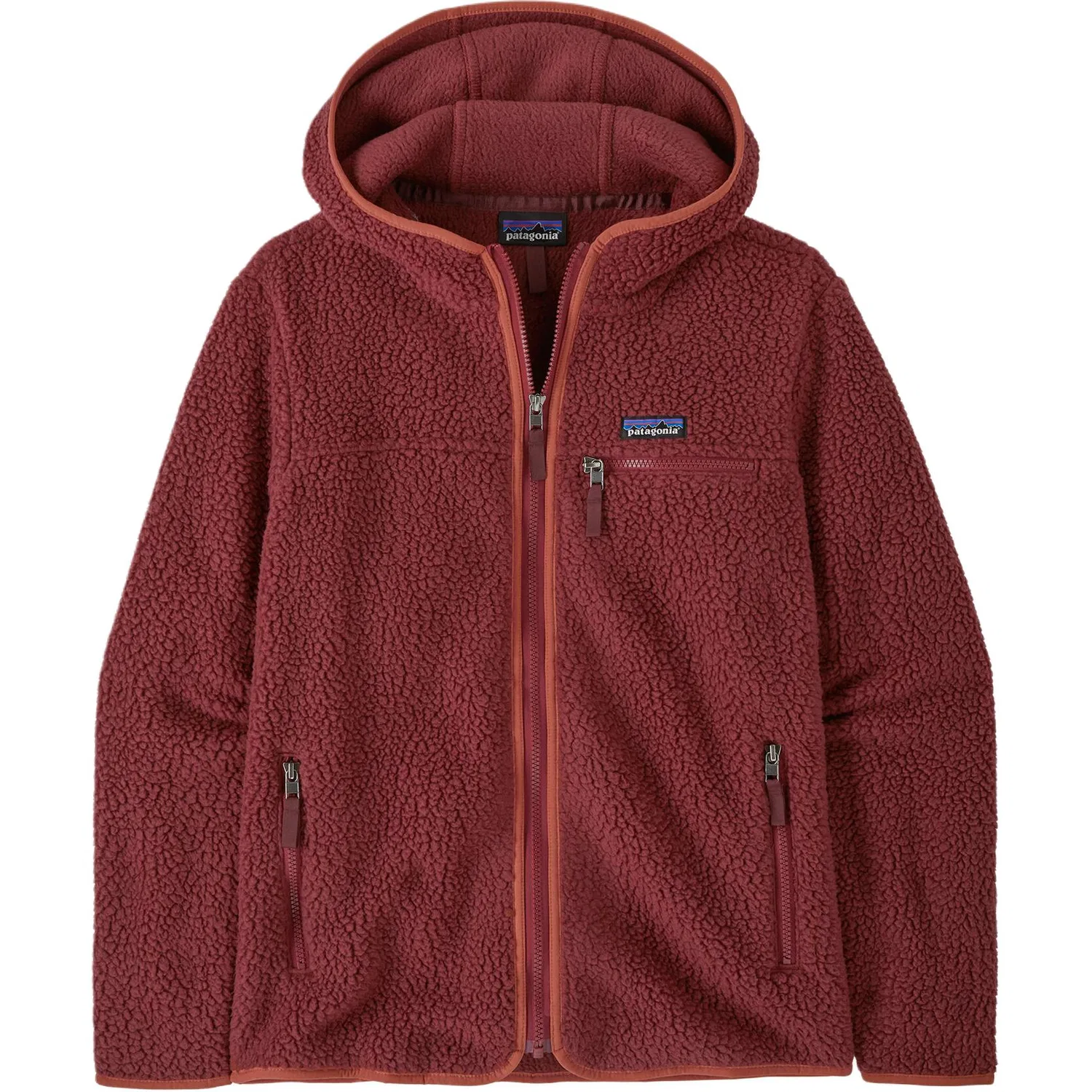 Женская флисовая толстовка с капюшоном Patagonia, Sequoia Red