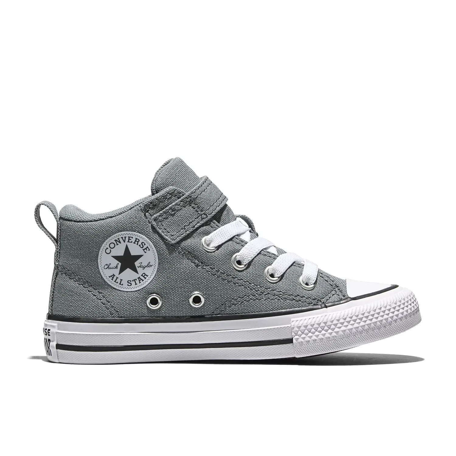 Детские кроссовки для мальчиков на шнуровке Chuck Taylor All Star Malden Street 1V Seasonal Color Converse, Серый