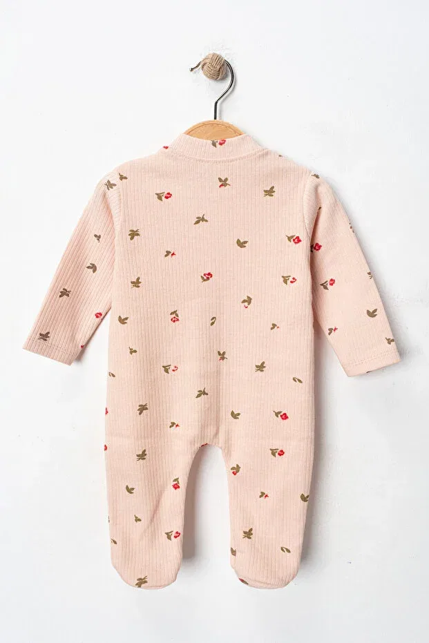 Детский комплект для девочек с цветочным принтом Basics Simurg Baby, Multicolor — фото 2