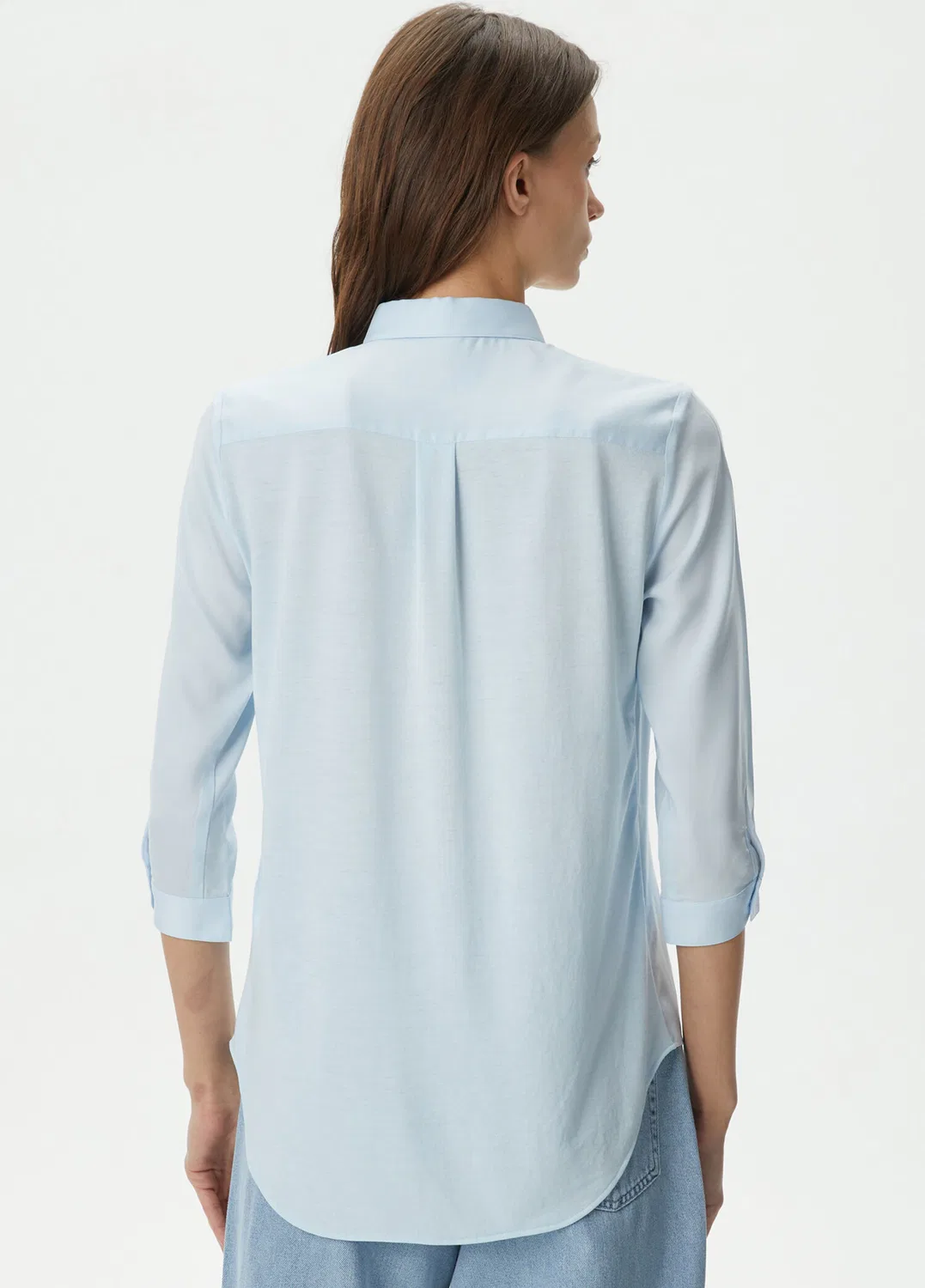 Рубашка Lacoste Regular Fit, голубая — фото 2