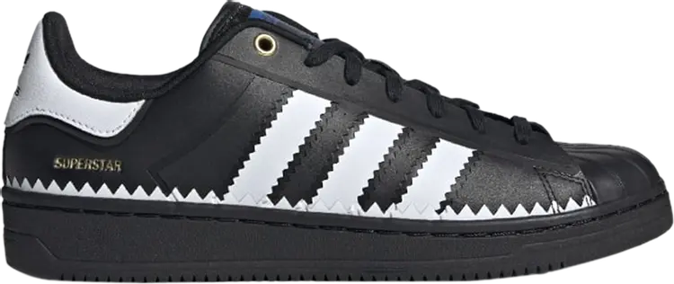 

Кроссовки Adidas Superstar OT Tech 'Black White', черный