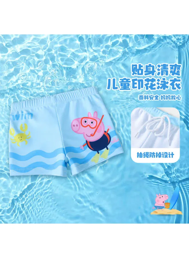 Шорты для плавания дышащие для мальчиков Peppa Pig, синий — фото 2