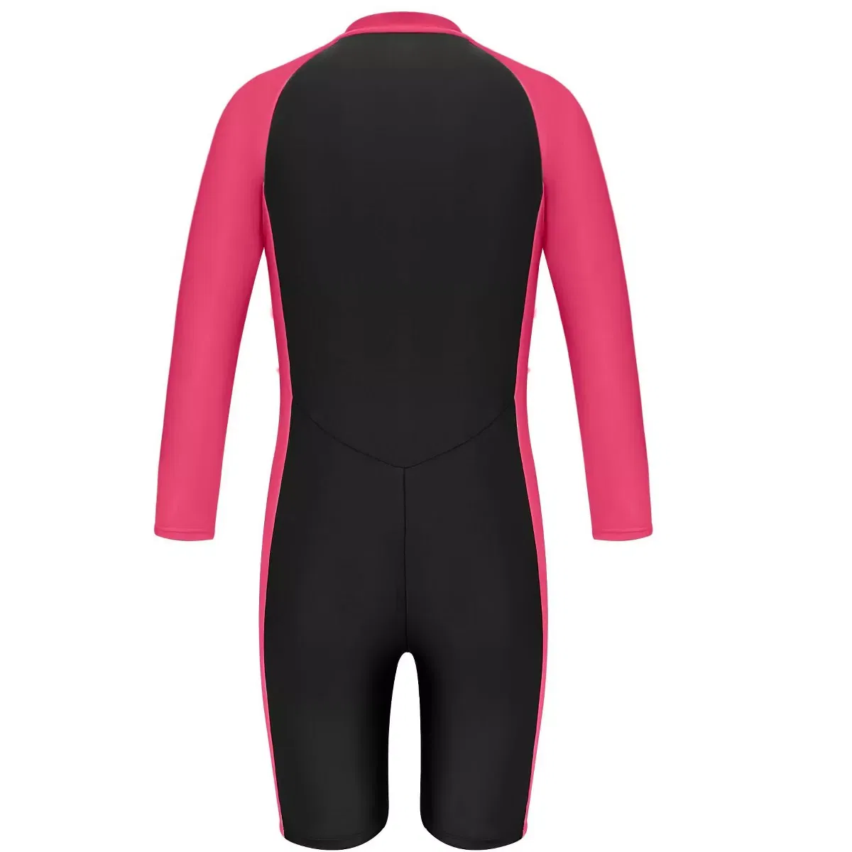 Детский купальник-рашгард с длинным рукавом ONLINE UNIQUE RTW SWIM, Hot Pink — фото 2