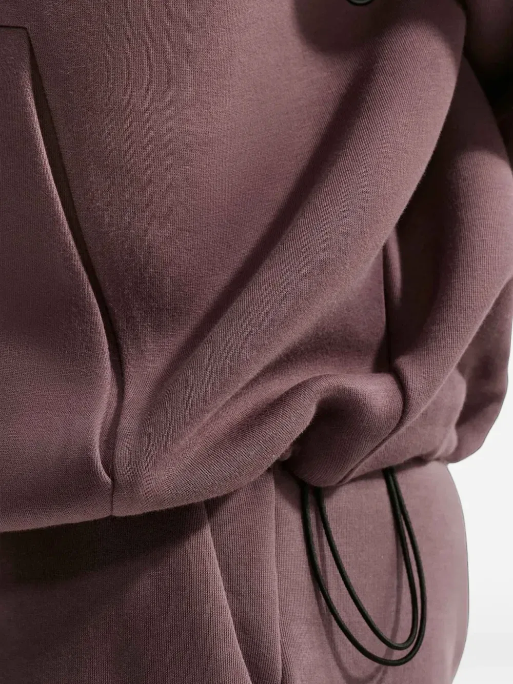 Флисовая худи на шнурке Nike, фиолетовый — фото 2