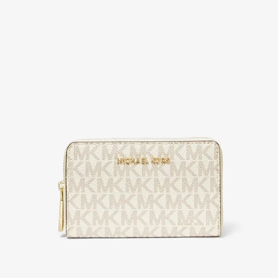 

Кошелек Michael Michael Kors Small Logo and Leather, кремовый