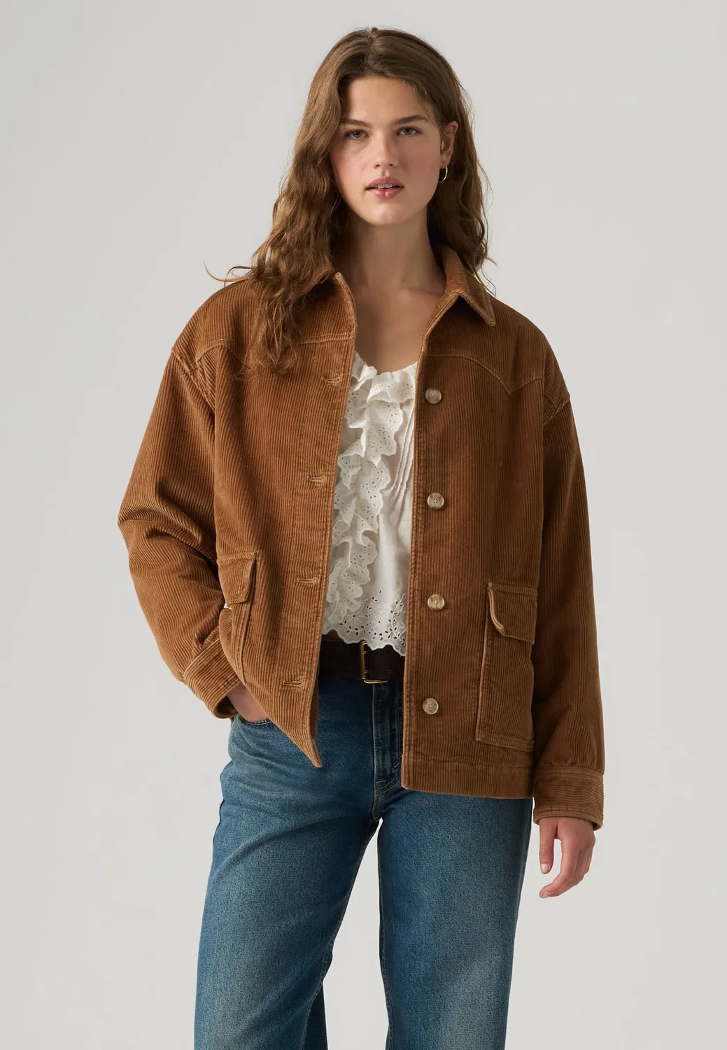 Легкая куртка Levi'S, Foxtrot Brown — фото 2