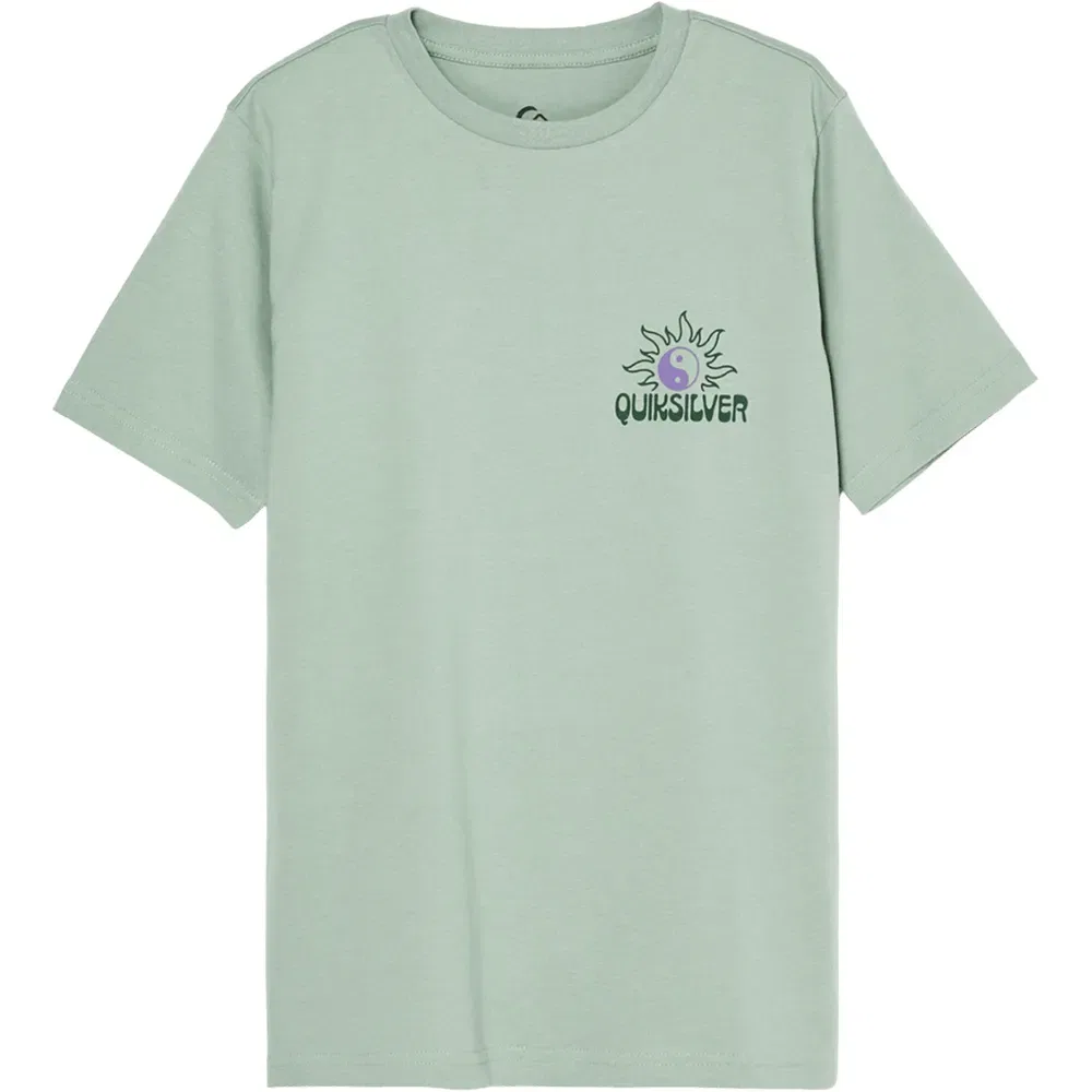 Детская футболка с коротким рукавом для мальчиков Quiksilver, Green