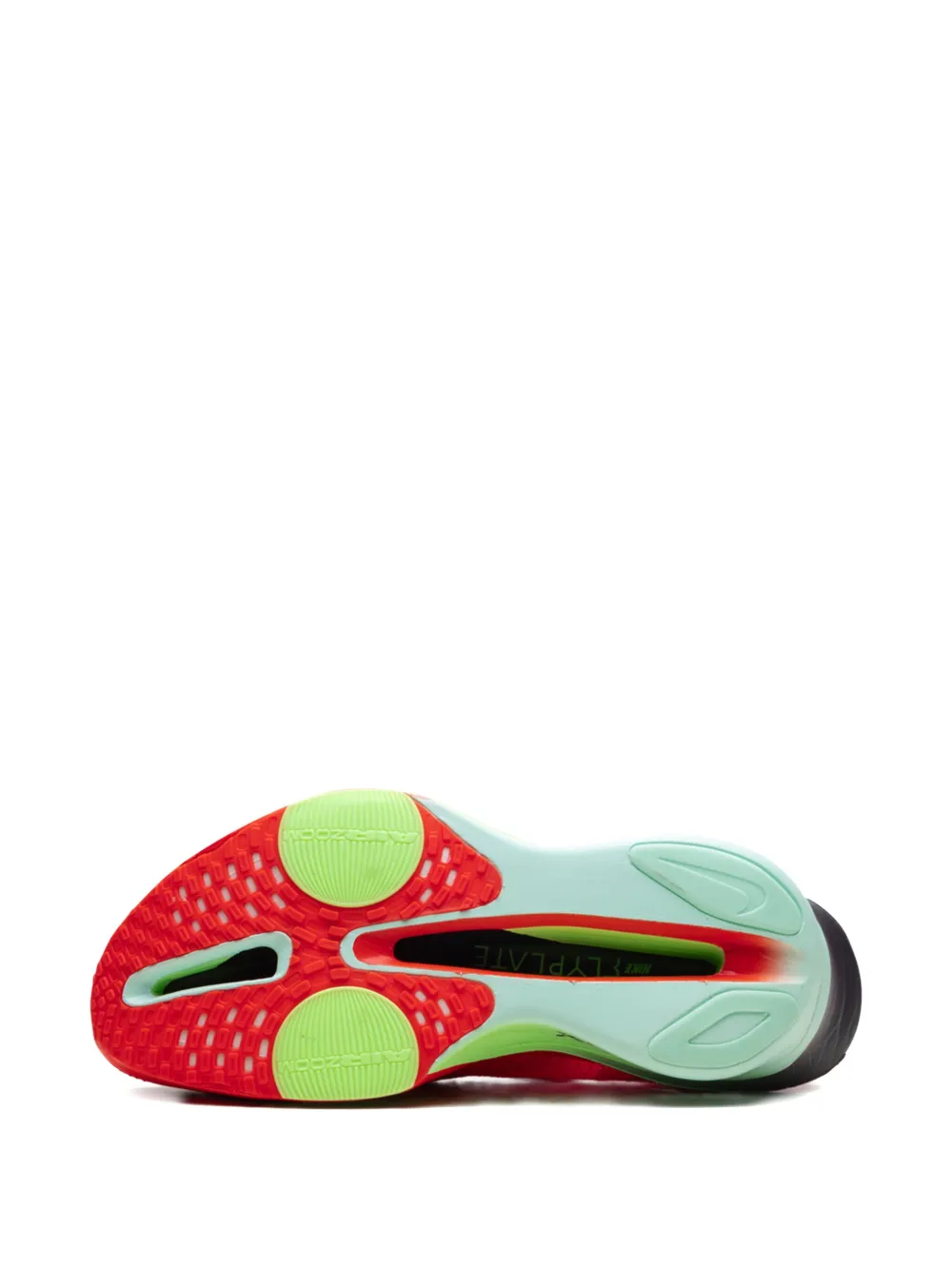Кроссовки ZoomX AlphaFly 3 Bright Crimson/Lime Blast Nike, оранжевый — фото 4