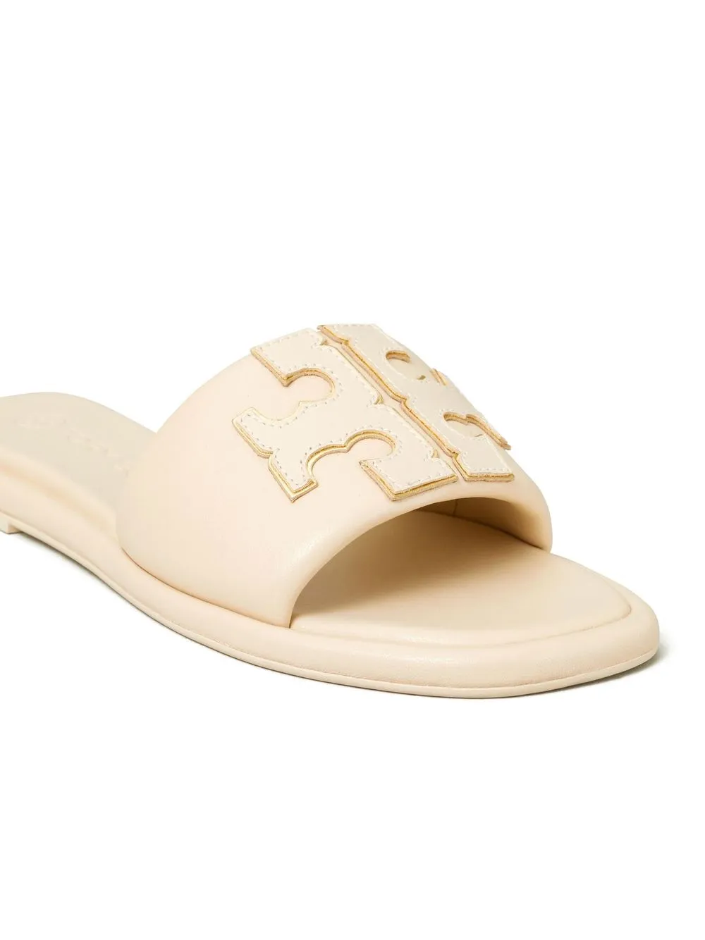 Босоножки Double T Sport Tory Burch, нейтральный