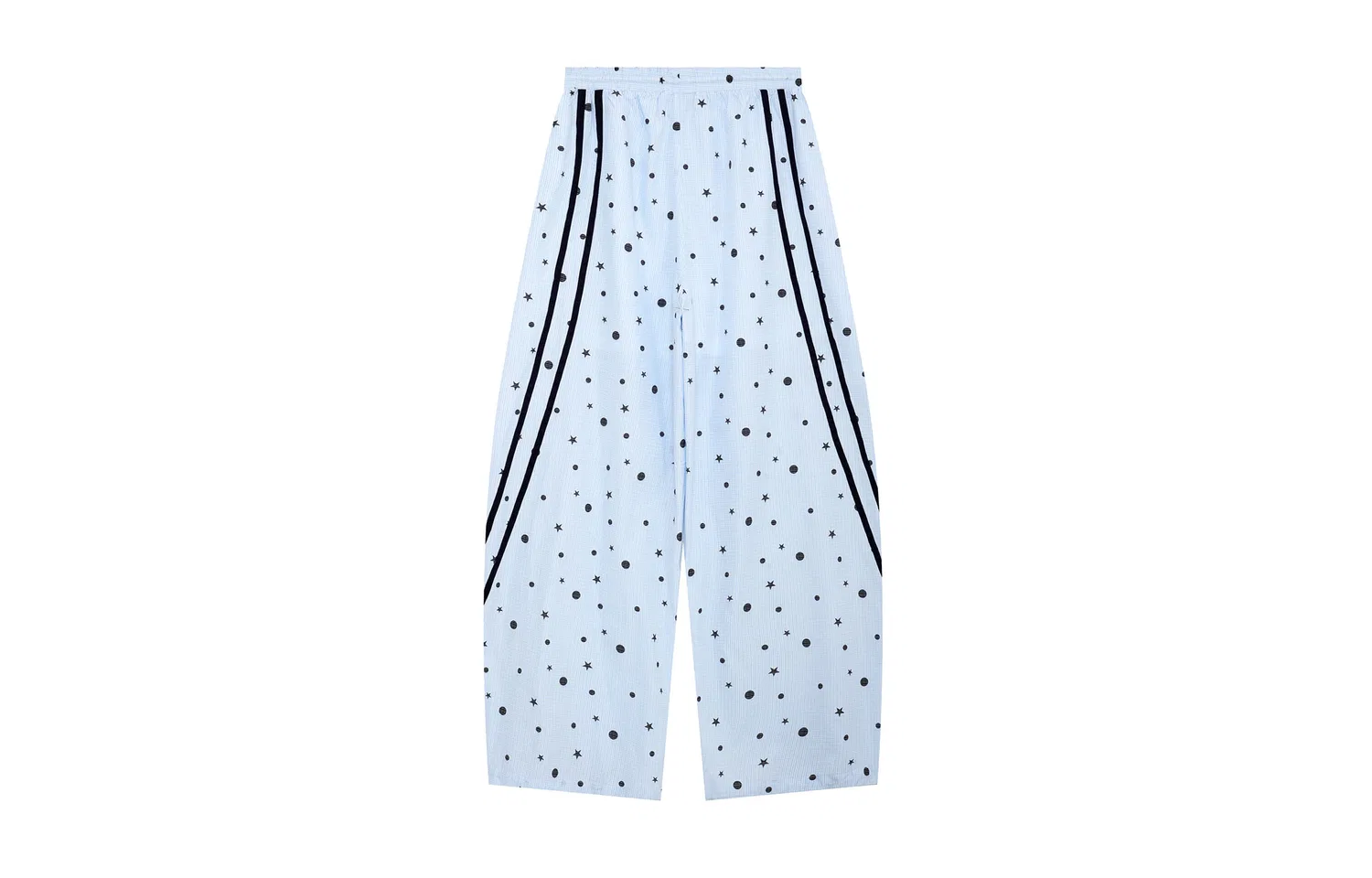 Детские брюки свободного кроя с зауженным низом F426, Blue — фото 4