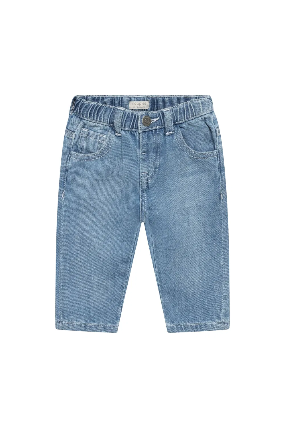 Джинсы свободного кроя Blue Denim Noppies, синий