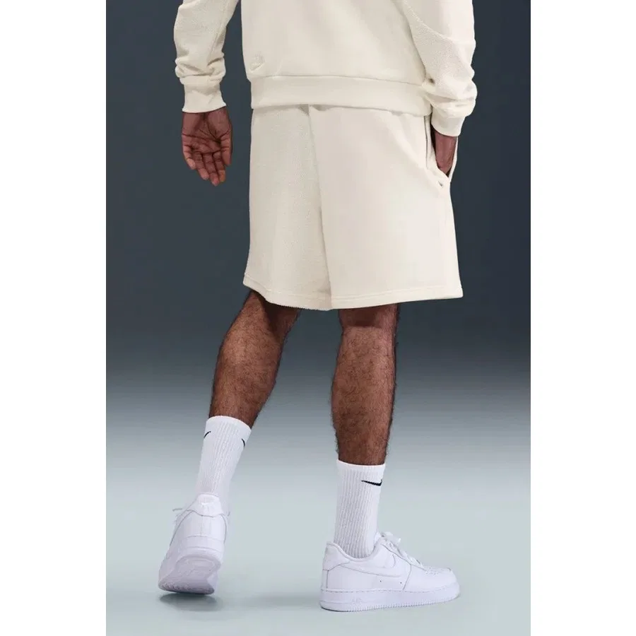Шорты спортивные с принтом Giannis Fleece 8" Nike, Белый — фото 2