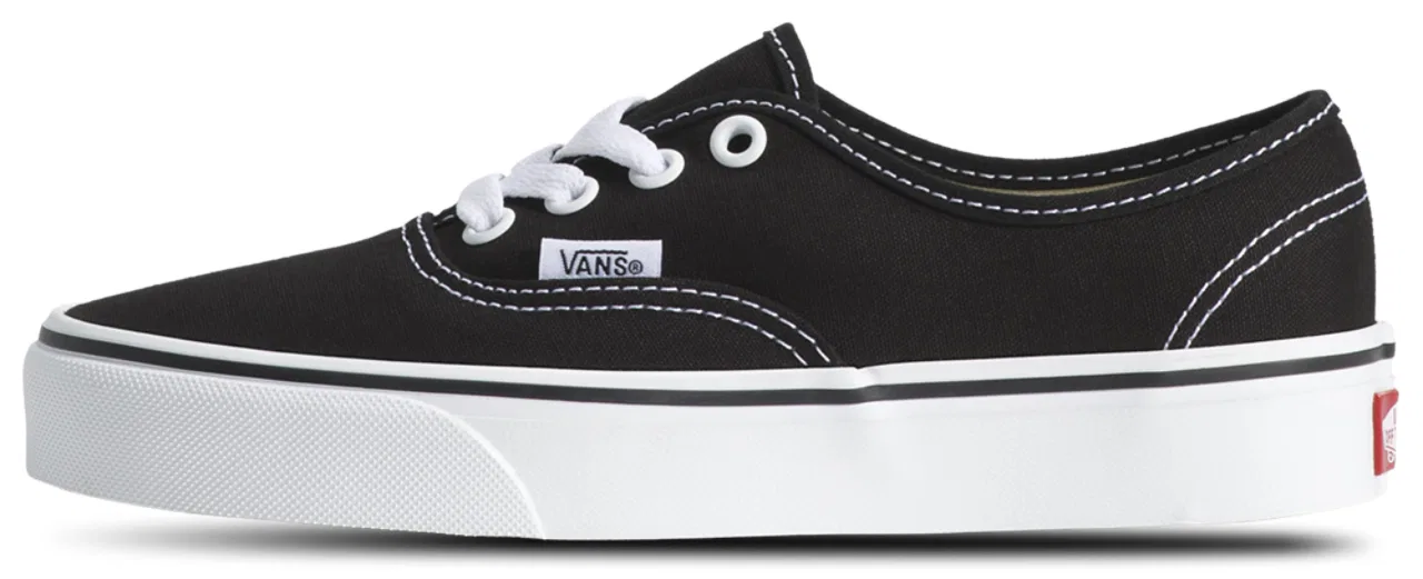 Кроссовки для мальчиков Authentic Vans, черный/белый — фото 2