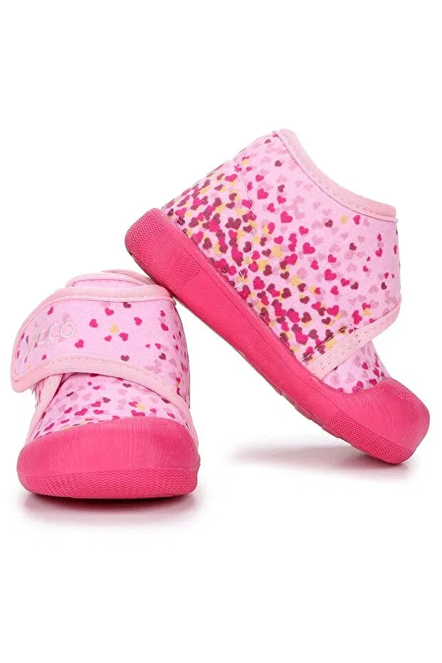 Детские тапочки для мальчиков и девочек с липучкой Vicco, Pink — фото 2